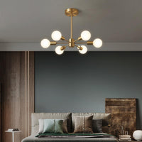 6-Light Large Sputnik Chandelier