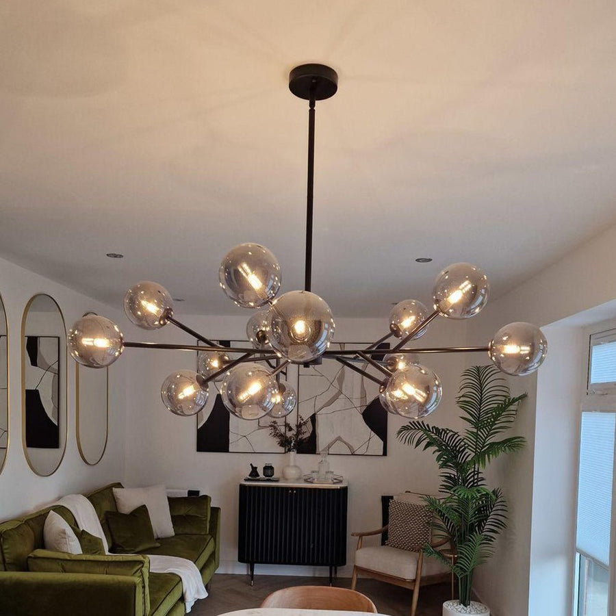 15-Light Sputnik Modern Sphere Chandelier