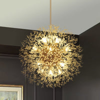 16-Light Oversized Luxury Sputnik Firework Chandelier