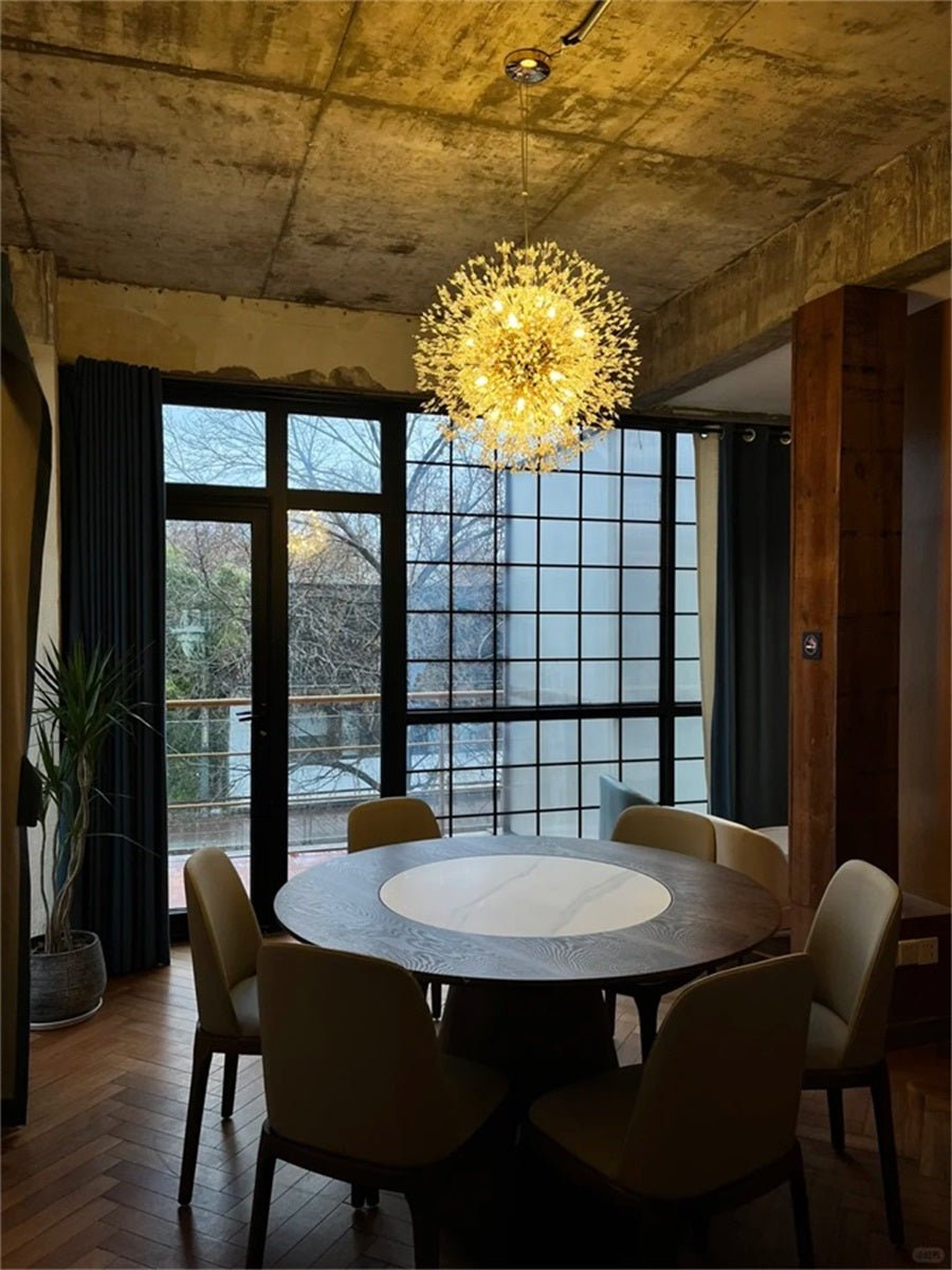 16-Light Oversized Luxury Sputnik Firework Chandelier