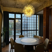 16-Light Oversized Luxury Sputnik Firework Chandelier