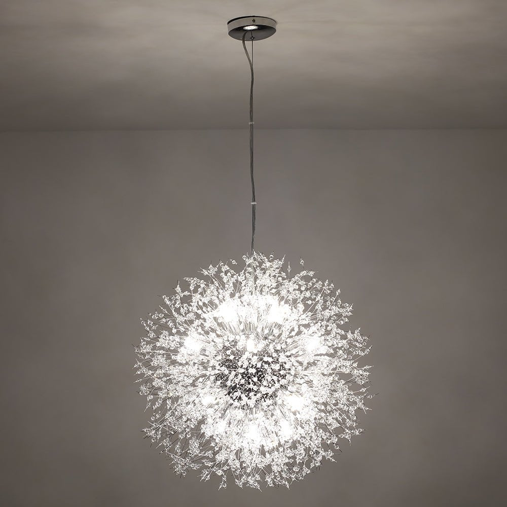 16-Light Oversized Luxury Sputnik Firework Chandelier