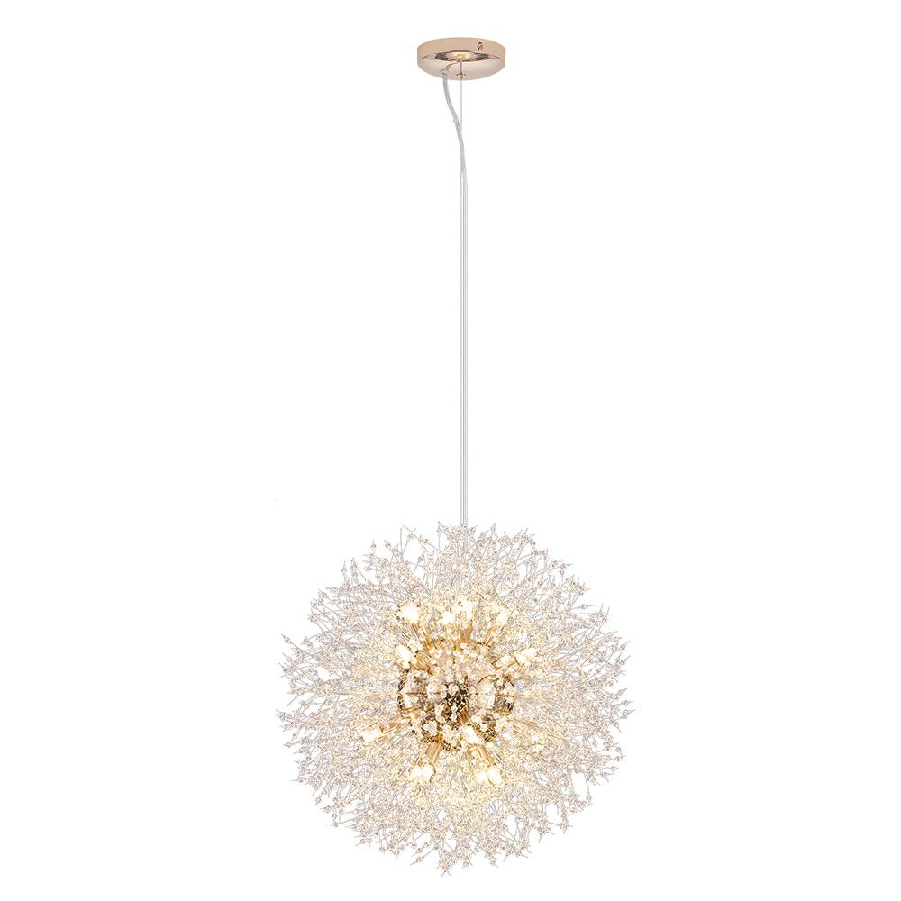 16-Light Oversized Luxury Sputnik Firework Chandelier