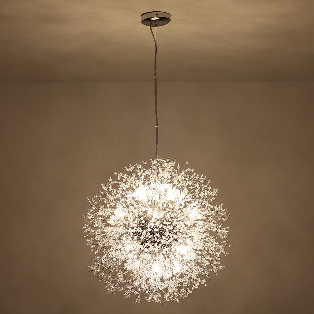 16-Light Oversized Luxury Sputnik Firework Chandelier