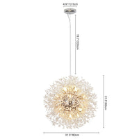 16-Light Oversized Luxury Sputnik Firework Chandelier