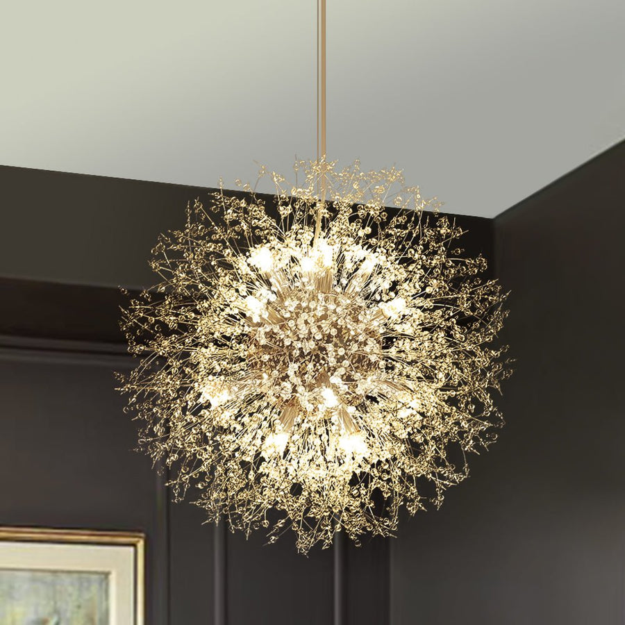 16-Light Oversized Luxury Sputnik Firework Chandelier