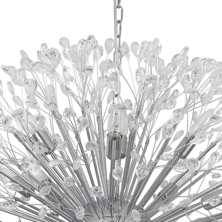 20-Light Oversized Firework Chandelier Large Luxury Sputnik Hanging Light