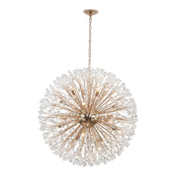 20-Light Oversized Firework Chandelier Large Luxury Sputnik Hanging Light