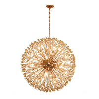 20-Light Oversized Firework Chandelier Large Luxury Sputnik Hanging Light