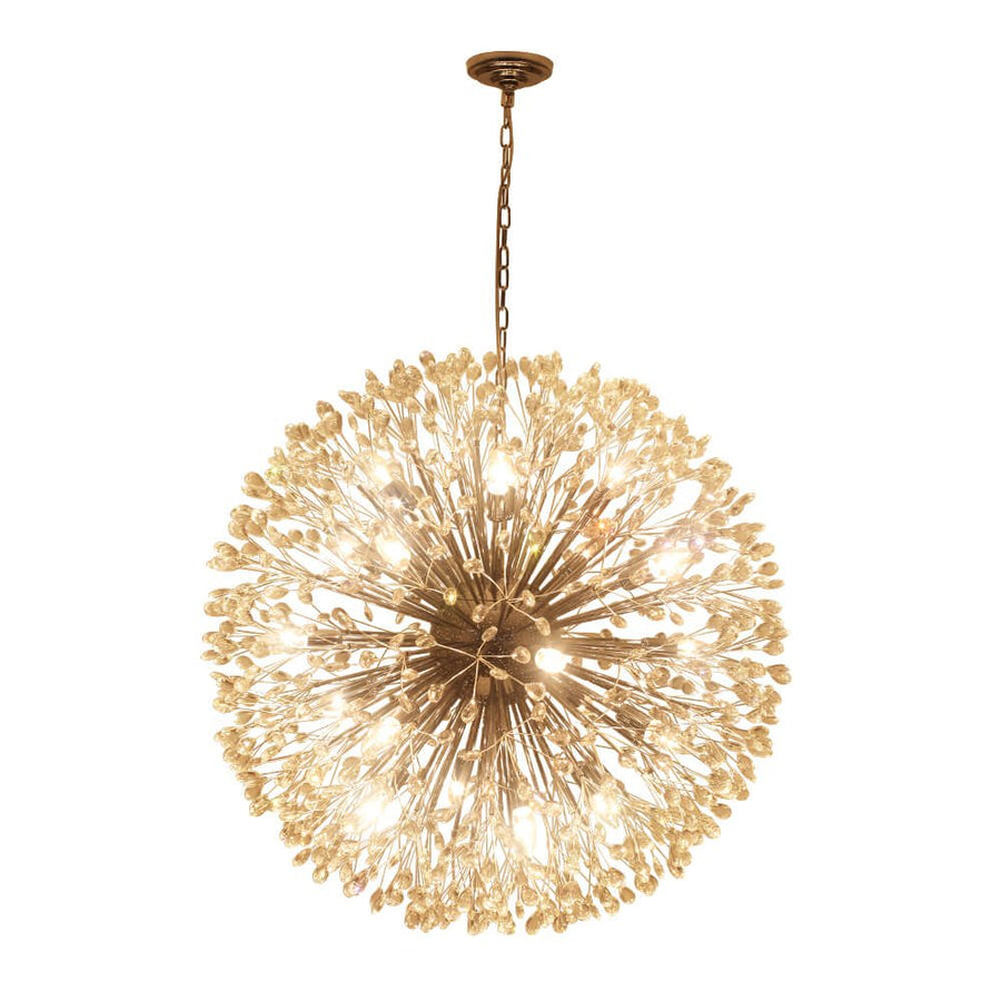 20-Light Oversized Firework Chandelier Large Luxury Sputnik Hanging Light