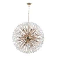 20-Light Oversized Firework Chandelier Large Luxury Sputnik Hanging Light