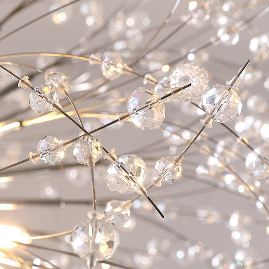 20-Light Oversized Large Luxury Sputnik Firework Chandelier