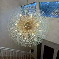 20-Light Oversized Large Luxury Sputnik Firework Chandelier