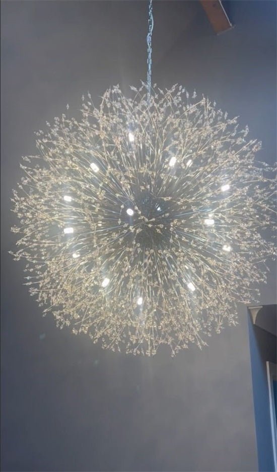 20-Light Oversized Large Luxury Sputnik Firework Chandelier