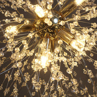 24/40-Light Modern Large Sputnik Firework Chandelier