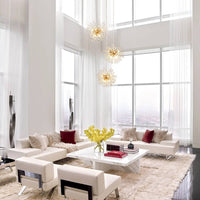 24/40-Light Modern Large Sputnik Firework Chandelier