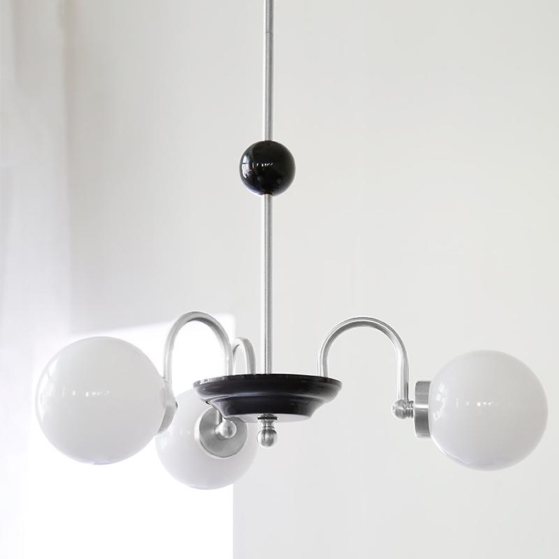 3/5 Light Glass Bubble Sputnik Chandelier Mood Light