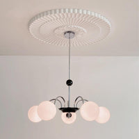 3/5 Light Glass Bubble Sputnik Chandelier Mood Light