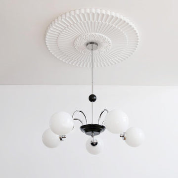 3/5 Light Glass Bubble Sputnik Chandelier Mood Light