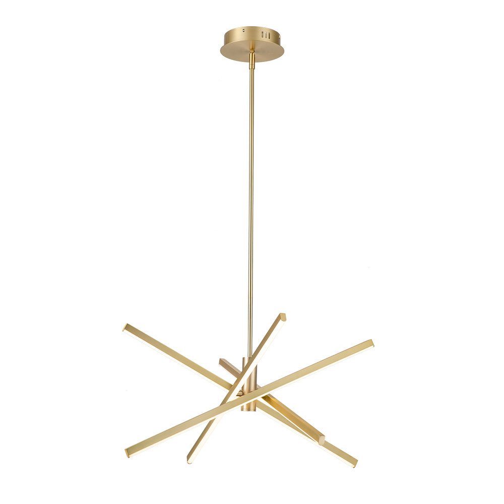 4-Light LED Sputnik Chandelier