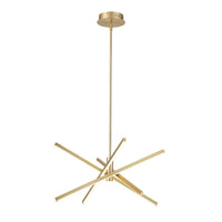 4-Light LED Sputnik Chandelier