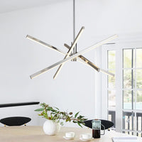 4-Light LED Sputnik Chandelier